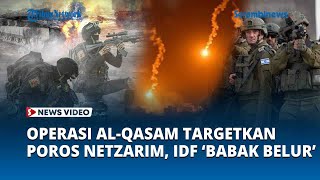 Operasi Al Qassam Targetkan Poros Netzarim, Sirene di 4 Kota Israel Meraung Keras