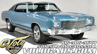 1970 Chevrolet Monte Carlo For Sale At Volo Auto Museum V19852