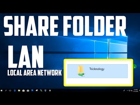 How To Share Folders on LAN ( Local Area Network)