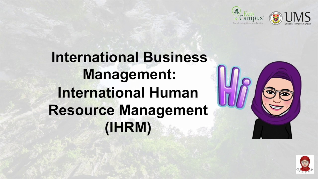International Human Resource Management - YouTube