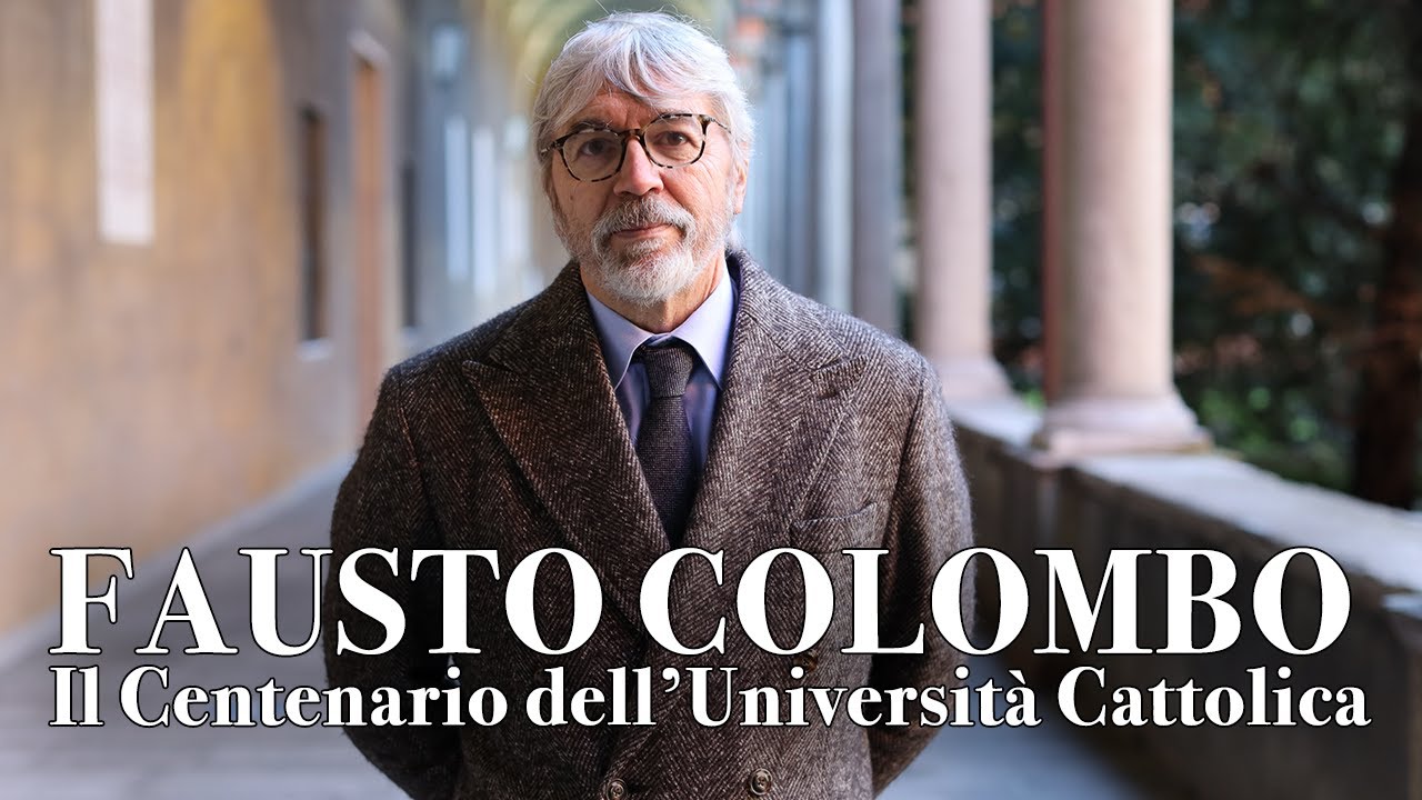 Fausto Colombo racconta le iniziative per il Centenario dell'Università Cattolica