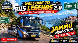 🚍 Welcome to Bus Legends 2.0 | New Bus Simulator Gaming Channel 🔥 Jammu Non-Stop Bus Drive Real screenshot 2