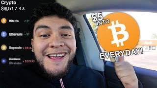What $5 a Day Into BITCOIN Can Do! 429 days in!