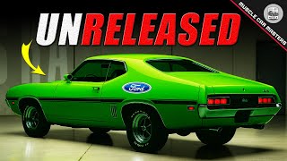 TOP 9 RAREST FORD Muscle Cars Ever Made!