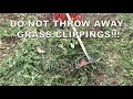 How to Make Liquid Fertilizer Using Grass Clippings | Plant Lover's Diary