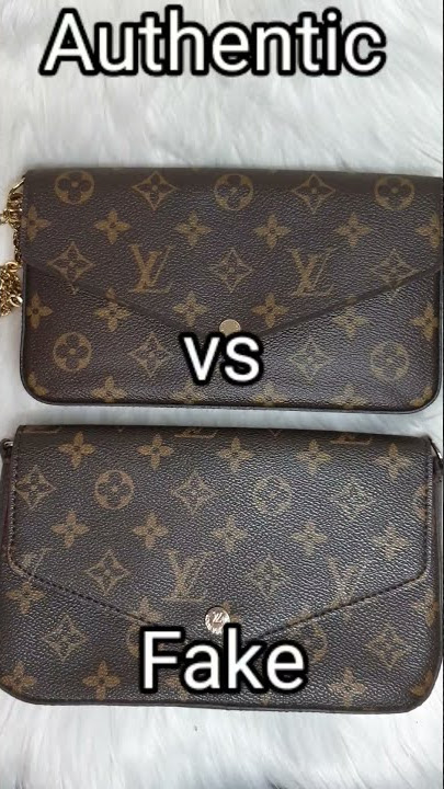 Fake Vs real Louis Vuitton key holder #designerbags