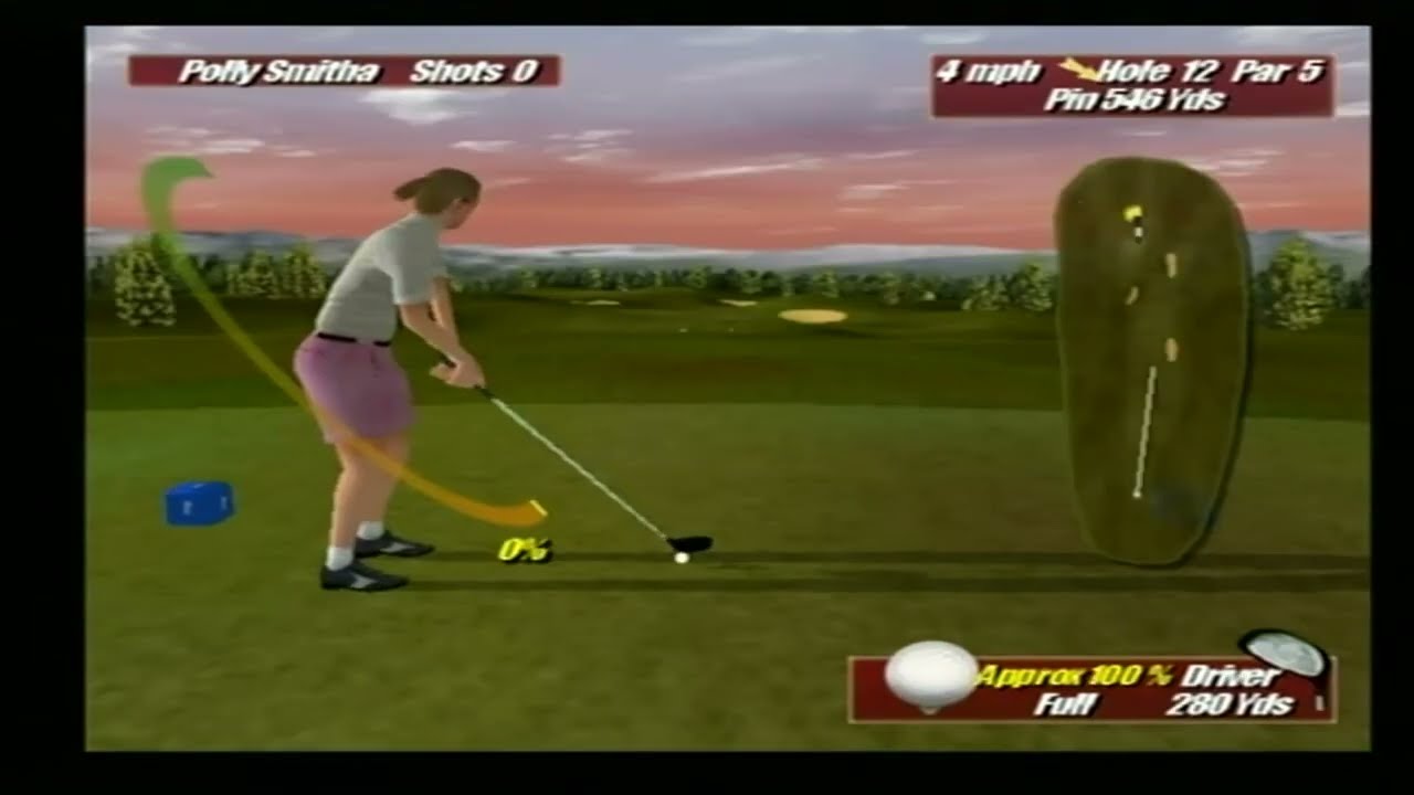 Leaderboard Golf PS2 Gameplay - Midas Games