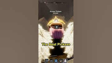 Arcane Pickaxe is OP #theforge #roblox