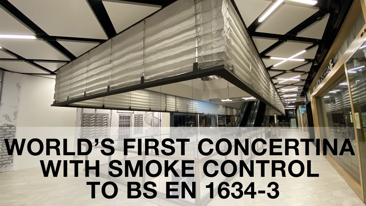 Film FireMaster Concertina with Smoke Control