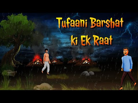 Tufaani Barshat ki Ek Raat || तूफानी बरसात की एक रात || Horror Story Hindi || In a Stormy Night