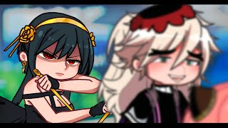 YouTuber Douma Meets Spy X Family | Gacha Life 2 | Demon Slayer × Spy X Family | Kny SxF