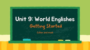 Global Success 9: Unit 9: World Englishes - Getting Started