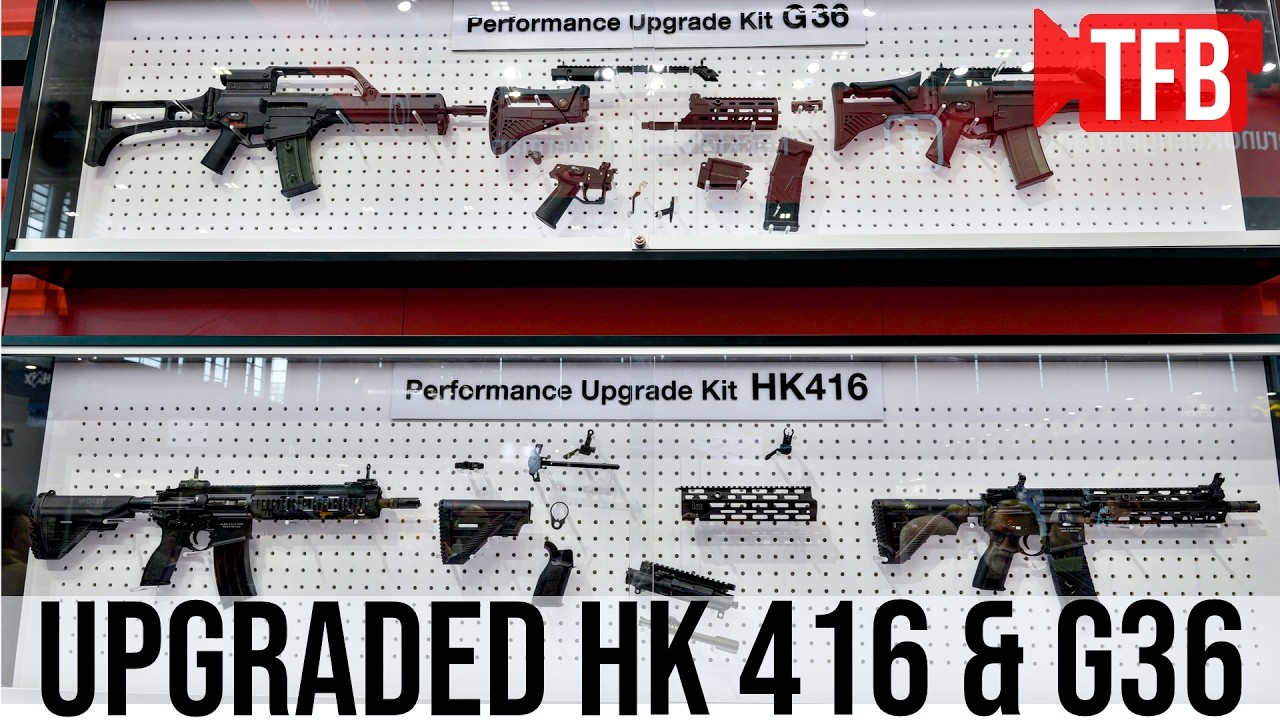HK Is Modernizing the G36 and 416 – And Turning Them Into Smarter Rifles