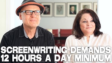 Screenwriting Demands 12 Hours A Day Minimum by Rafal Zielinski & Gina Wendkos