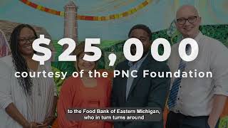 PNC Foundation | Philanthropic Leadership Award 2024 | Food Bank of Eastern Michigan
