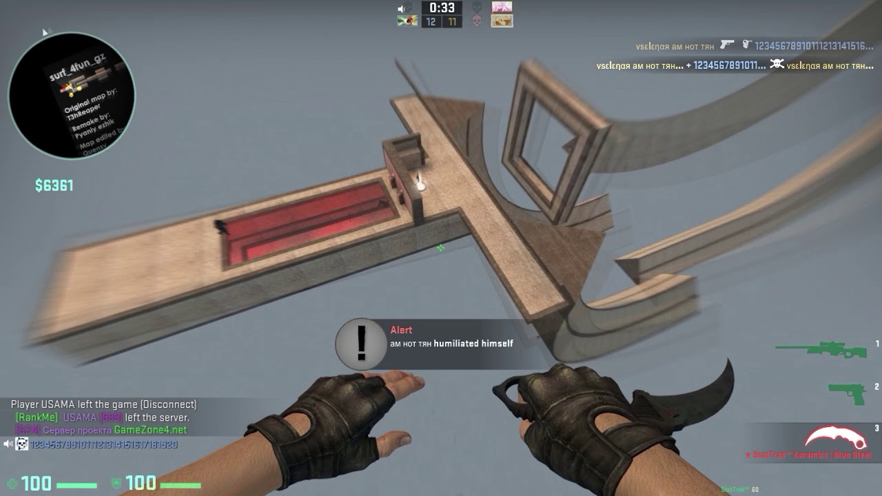 Best of me | CS:GO Surf Combat Montage - YouTube