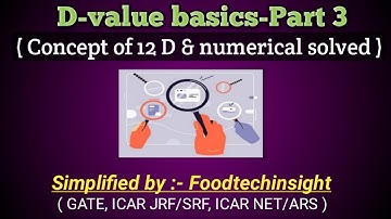 D Value basics -  Part 3 (12 D concept & Solved Numerical)