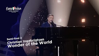Christian Ingebrigtsen - Wonder of the World - LIVE (Melodi Grand Prix 2022, Semi-Final 2)