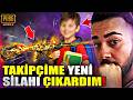 TAKİPÇİMİN HESABINA GİRDİM  VE YENİ GELEN  8 SEVİYE M416 ÇIKARDIM ! PUBG Mobile