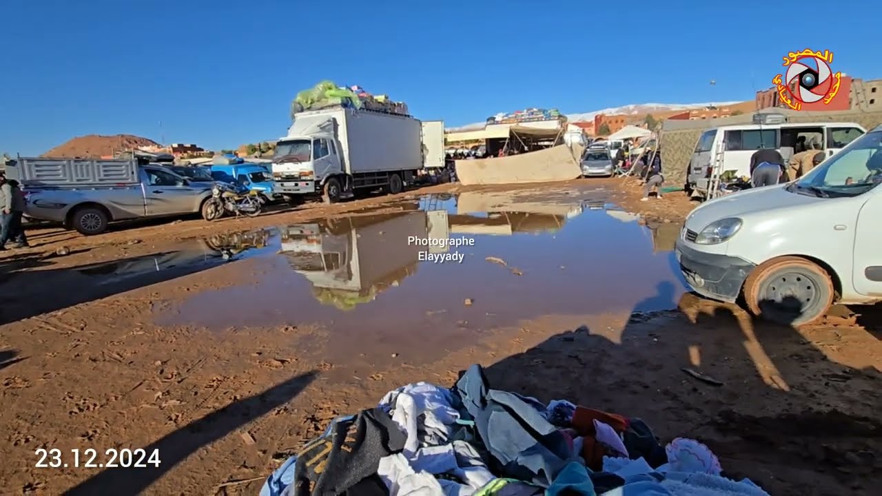 جولة اليوم من السوق الأسبوعي لمدينة تنغير