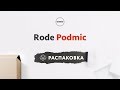 Rode Podmic - Распаковка и Комплектация