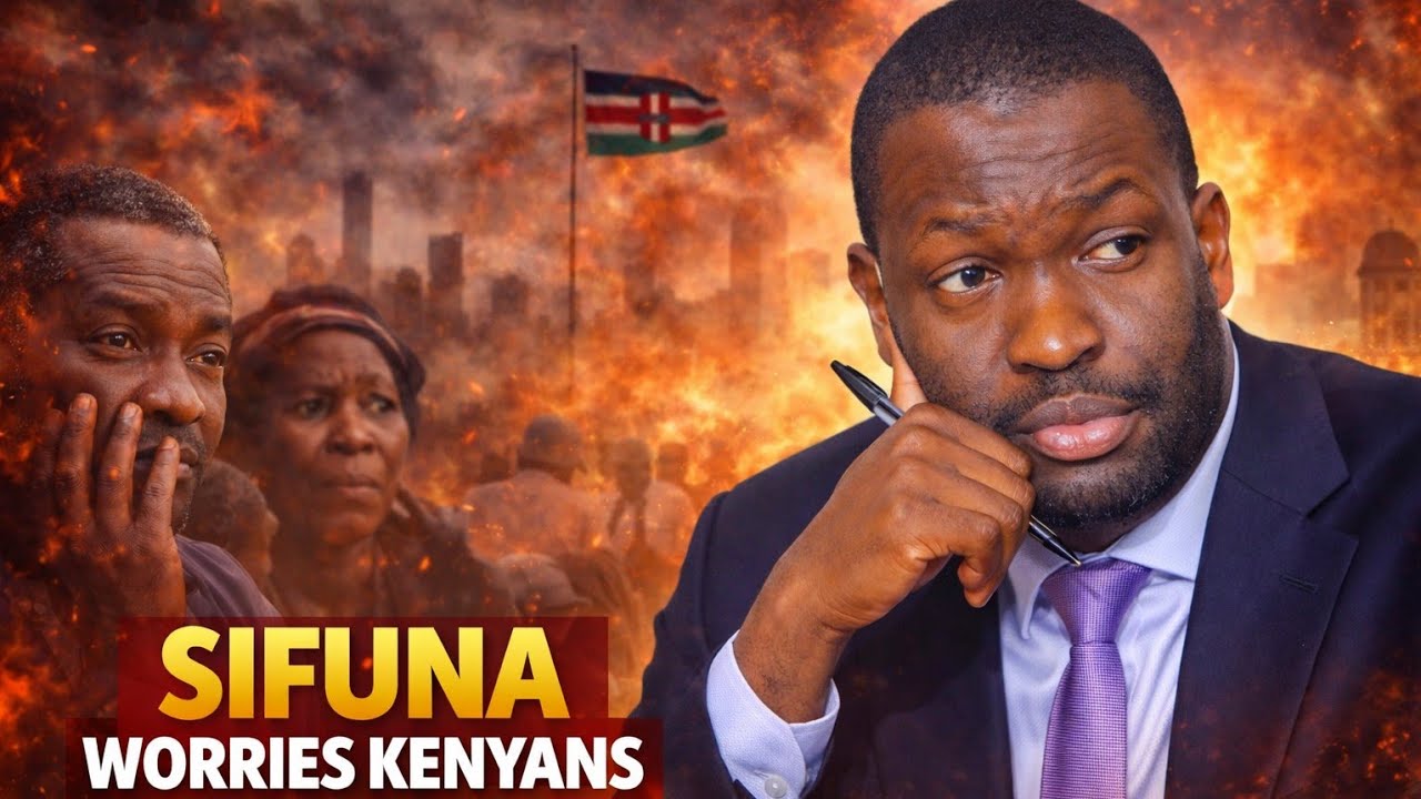 WORRYING Video Of Edwin Sifuna Leaves Kenyans In PANIC Mode Ahead Of 2027 Elections