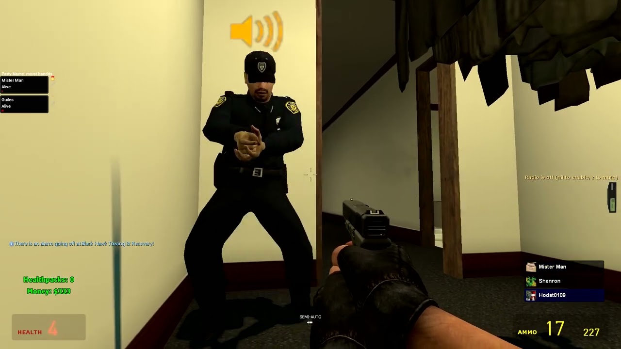 Gmod - Cops and Robbers (Unlisted Video)