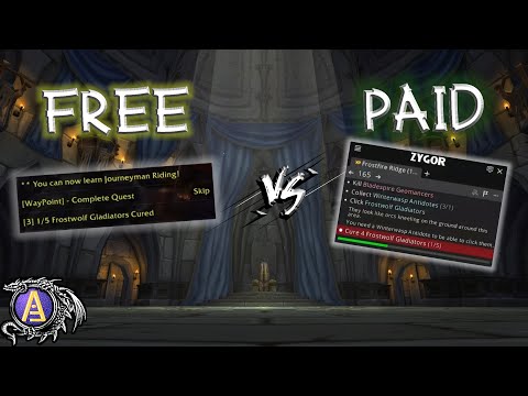 Should You Buy Paid Wow Addons To Speed Up Your Leveling Zygor Vs Azeroth Pilot Test