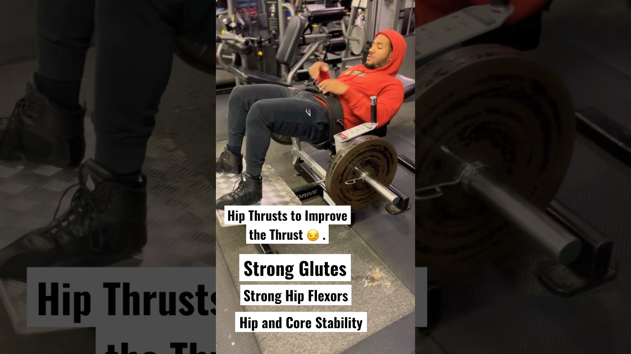 Do Hip Thrusts For Stronger Glutes and Hip Flexors! chicagofitness gluteexercises YouTube