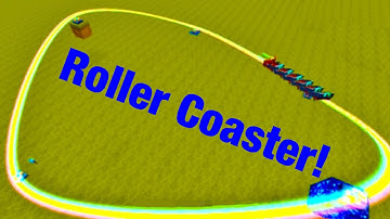 How To Make A Roller Coaster In MiniWorld