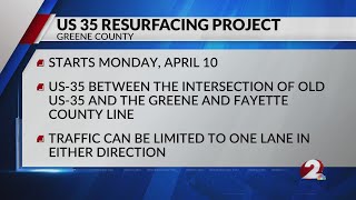 Resurfacing project to impact Greene County drivers