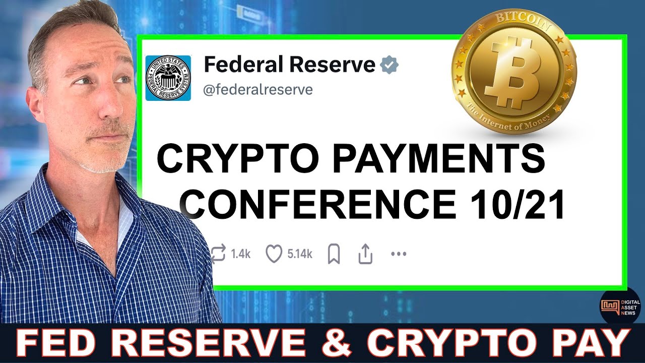 Fed Reserve Hosts Crypto Payment Conference + Extended Cycle (1 of 2).