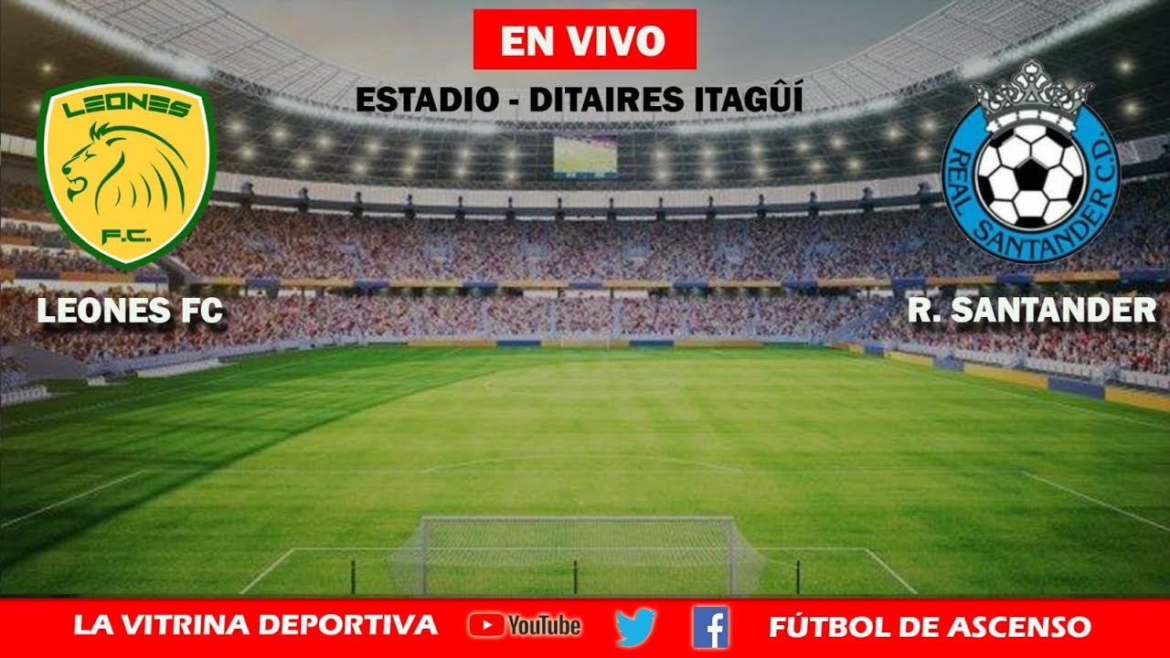 Leones Fútbol Club Vs. Real Santander - Torneo BetPlay Dimayor 2022 -  YouTube
