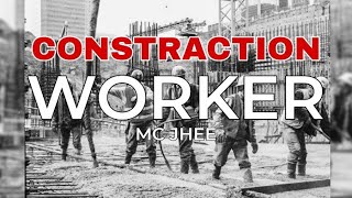 Constraction Worker By Mc Jhee (lyrics video)prod:vino ramaldo