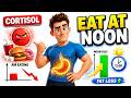 What Cortisol Does to Your Body When You Eat Before Noon — The Belly Fat Trap Explained
