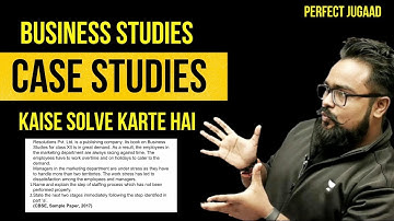 🔥 How to solve Case Study in Business Studies class 12 Term 2 Commerce Champions