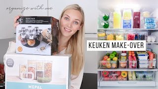 Keuken organizen / Pinterest make-over / The Home Edit inspired | Julia Verbij