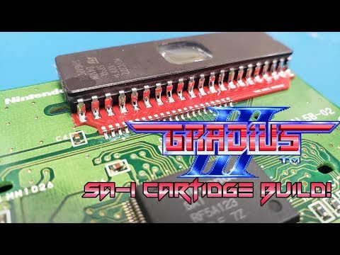 Making a REAL Gradius III SA-1 Cartridge!