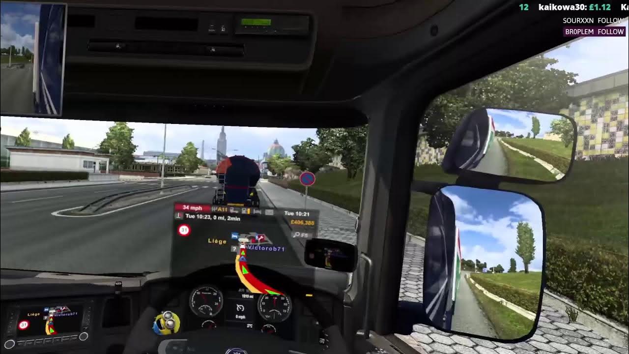 Euro Truck Simulator 2 VR Convoy YouTube