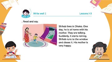 শ্রেণি চতুর্থ। বিষয় ইংরেজি। Unit-23, Lesson 1-3, Write well 1, Activity-ABC, Page-46