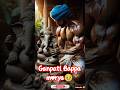 Farmer Creates Divine 🐘 Ganesh Idol 🙏😢",#farmer #ganpati #idol #ai