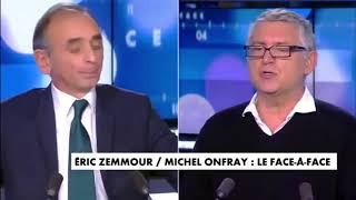 Eric Zemmour face à Michel Onfray  quand le discours de la sagesse s’affleure dans les médias
