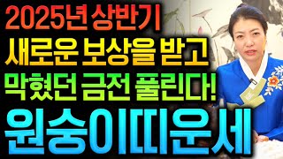 ✨2025년 인생이 바뀝니다 금전운 대박나는 원숭이띠운세✨2025년 상반기 금전운 대박나는 원숭이띠 68년생…