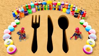 Download Lagu Experiment: Fork vs Knife vs Spoon pit Eruption from Big Orbeez, Pepsi, Mtn Dew, Coca Cola vs Mentos MP3 Download Lagu Experiment: Fork vs Knife vs Spoon pit Eruption from Big Orbeez, Pepsi, Mtn Dew, Coca Cola vs Mentos MP3
