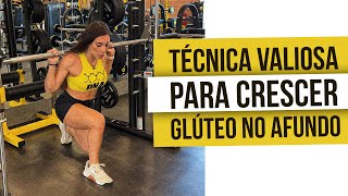 TÉCNICA PARA CRESER RÁPIDO O GLÚTEO NO AFUNDO SMITH