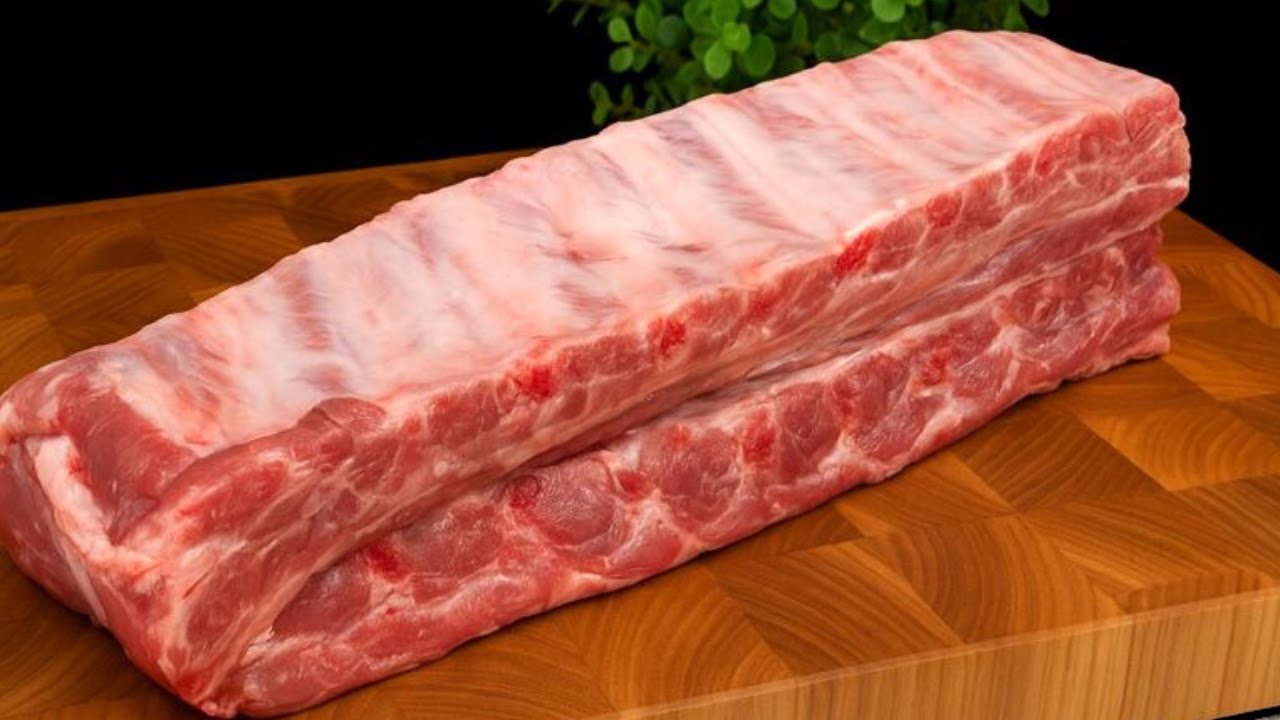 1 kg of pork in the oven, and the meat will be juicy #10