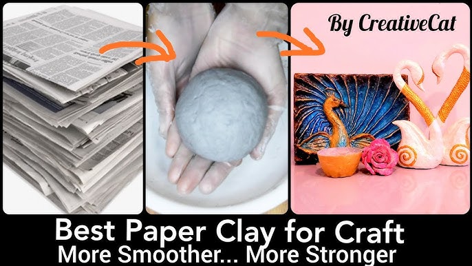 DIY Paper Clay – You Won't Believe What It's Made From! – Indie Crafts