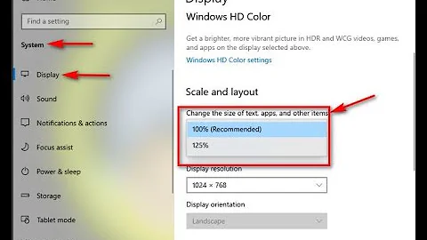 How to Change DPI Scaling Level in Windows 10