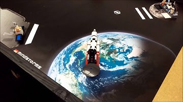 "LEGO EV3 Space Challenge Mat & Initiate The Launch Mission"