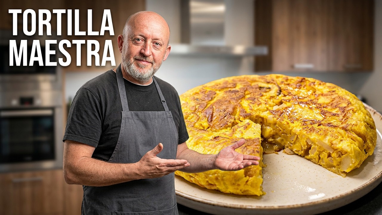 TORTILLA MAESTRA ESPAÑOLA | La Receta Original, Jugosa y Alta | El Tapeo 3.0